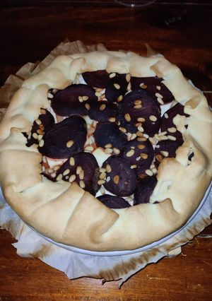 Foto di Torta feta e barbabietola