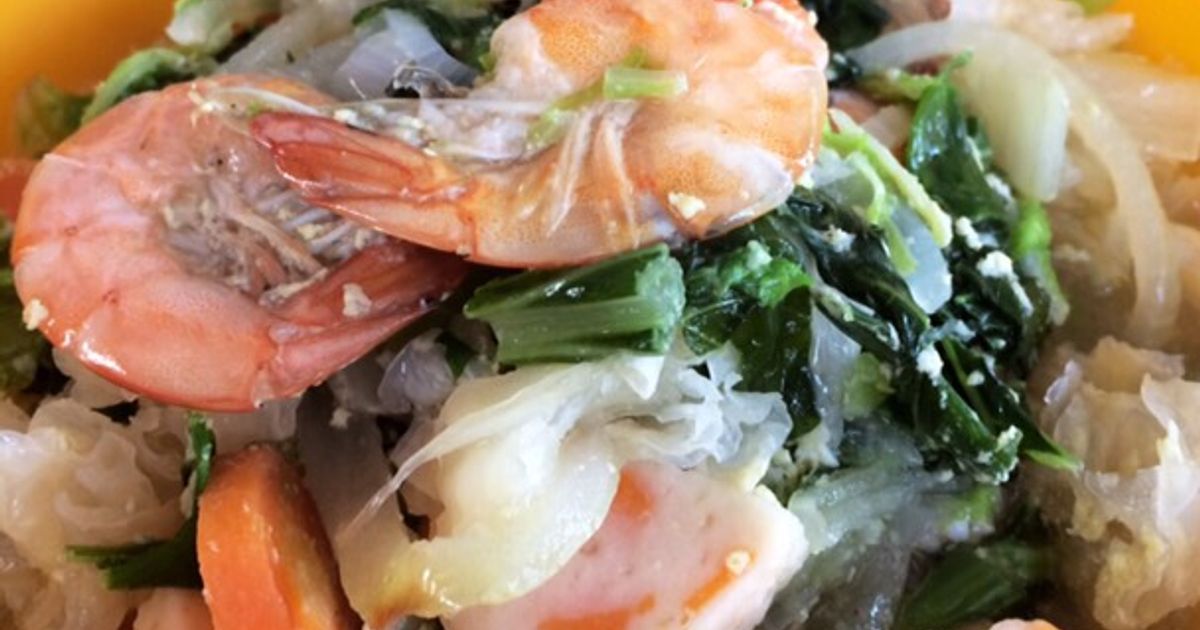 Resep Capjay With Jamur Kuping Putih, Udang Dan Bola2 Salmon oleh Adaby ...