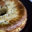 Pastel de coliflor y langostinos