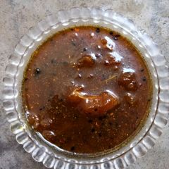 A picture of Spicy Mango Jaggery Chutney.