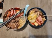 A picture of rice noodles