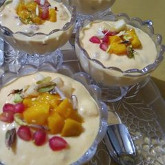 A picture of Mango Cream Dessert.