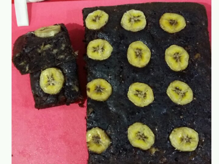 Resep Banana Choco Cake No Mixer simple &amp;amp; moist 👍👍 Anti Gagal