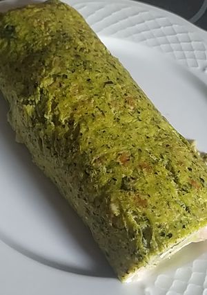 Una foto de Rollo de calabacín