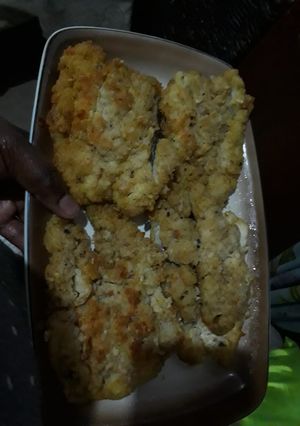 A picture of Fried fish.