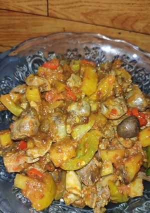 Foto resep Oseng Jeroan Kentang