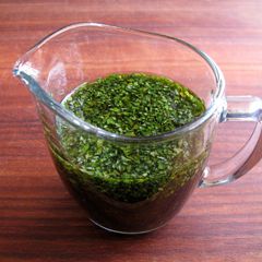 A picture of Oil-Free ‘Shiso’ Perilla Dressing.