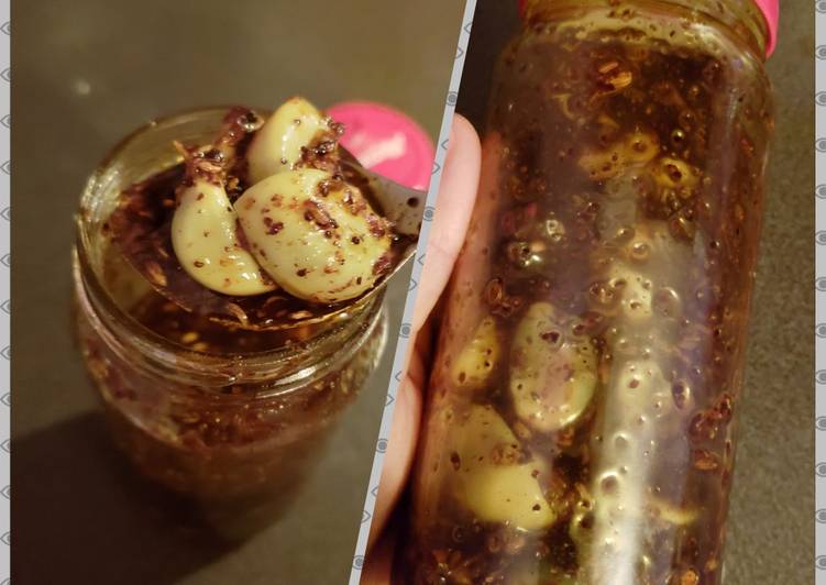Recipe of Homemade Garlic pickle