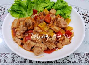 Hình của món Cá ngừ đại dương lúc lắc.