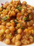 Curry de garbanzos y coliflor🤔🍲🥘