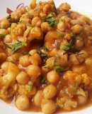 Curry de garbanzos y coliflor🤔🍲🥘