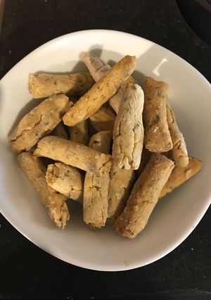 Una foto de Mini grissines saludables