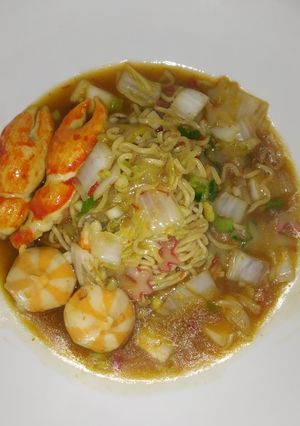 Foto resep Seblak mie akhir bulan