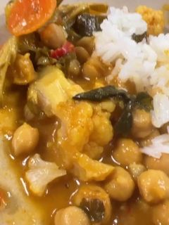 Foto de Caril de Legumes