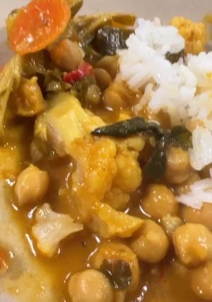 Foto de Caril de Legumes
