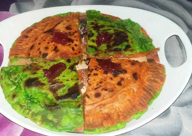 Dinner Ideas for Every Craving Stuffed Caramalized Mix Fruits Colourful Paratha