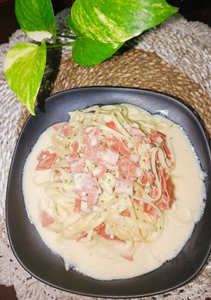 Foto resep Fettuccine Carbonara