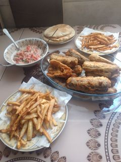 صورة لوصفة سمك مقلي مقطوع راسه😋😋😋😋👍👍👍👍👍🌹🌹🌹🌹