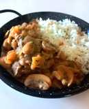 Lomo al champignon sin crema