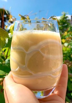 Hình của món 💚 Smoothie Sữa Chua Men Kefir Mix Táo & Dứa.