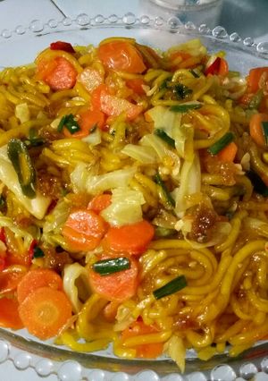 Foto resep Mie Ongol / Mie kenyol / Mie Genyol Goreng 😂