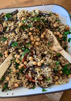 Une photo de ☆Salade d’Aubergines Rôties☆