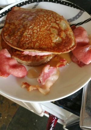 A picture of Protein pancakes.