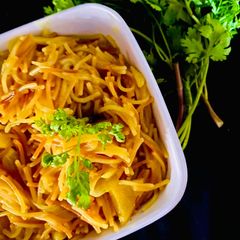 Namkeen Seviyan (vermicelli) A picture of Namkeen Seviyan (vermicelli).