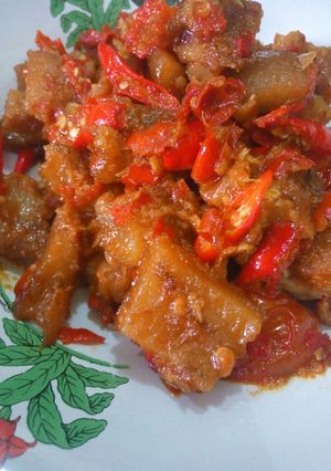 Foto resep Kikil Pedas