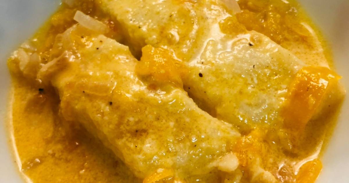 Pan-Cooked White Fish in Creamy Sauce Recipe by SpottedByD - Cookpad