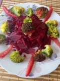 Ensalada cocida con brócoli
