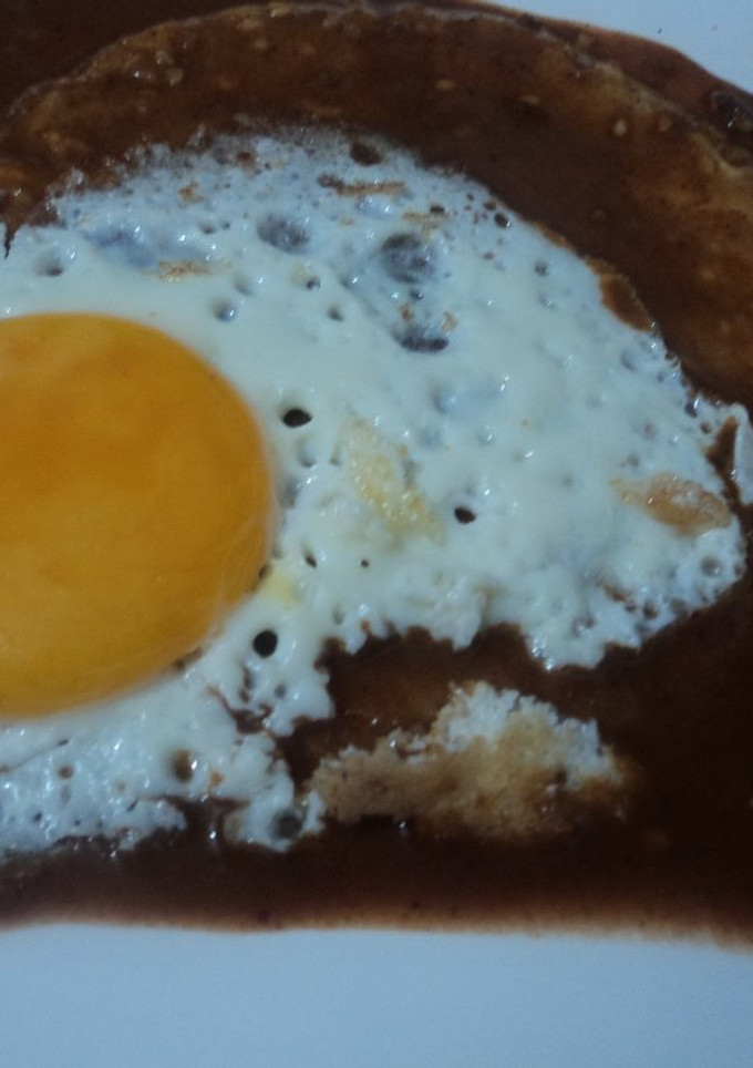 Una foto de Huevo en mole navideño de los romeritos el geras