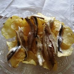 A picture of Marinated anchovis.