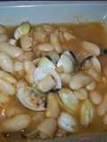 Fabes con almejas