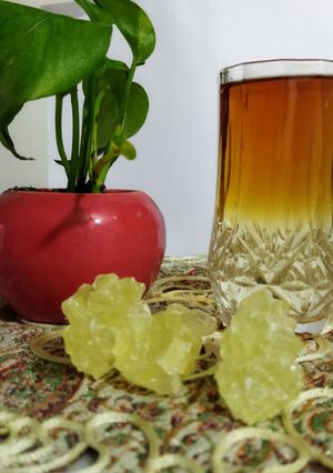 عکسی از دستور چای دو رنگ