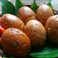 รูปของ Telur Pindang (Telur Motif) versi Bali
