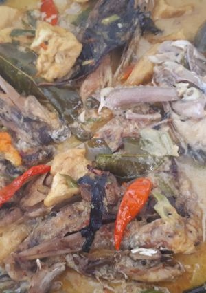 Foto resep Ikan kuah santan pedasss