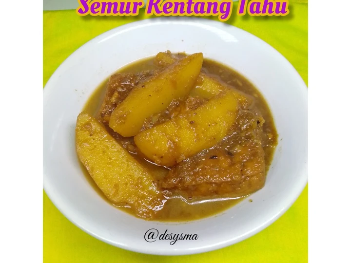 Langkah Gampang Membuat Resep Semur Kentang Tahu yang Bisa Manjain Lidah Anti Ribet, Mantap Sekali