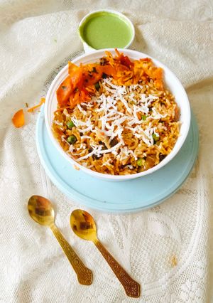 A picture of VEG DUM Biryani.