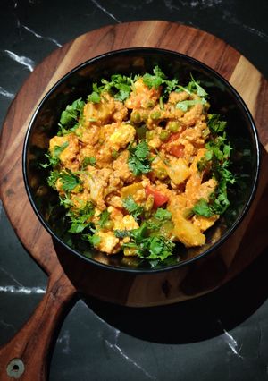 A picture of Satvik mixed vegetable.