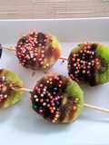 Kiwi bañado en cacao 👍🇵🇪