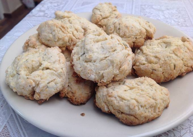 Scones de queso y tomillo Receta de marie- Cookpad