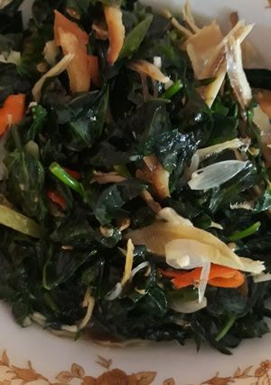 Foto resep Tumis Pedas Daun Pepaya Jepang