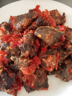 Foto resep Paru balado