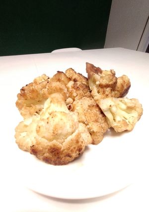 Una foto de Coliflor gratinado