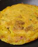 Arepa🫓de Papa rellena🍳🥔🥩