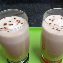 A picture of Easy Peasy Cold Coffee with Homemade coffee creamer.