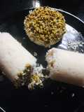 Sprouted moong dal puttu