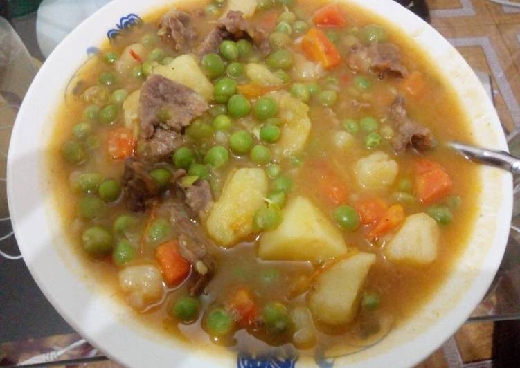 Step-by-Step Guide to Make Quick Green peas stew