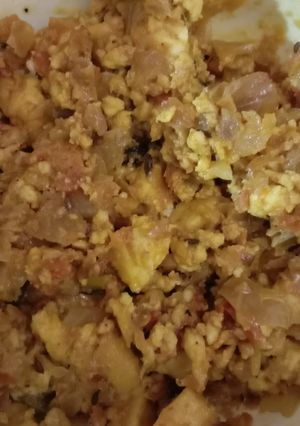 A picture of Paneer Bhurji.